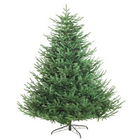 Décoration de Noël de luxe automatique en PE/PVC mélangé, ignifuge et lumineuse, pour aménagement de scène, modèle chinois 3-YFN-144H