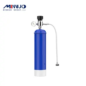 Minnuo brand hot selling 0.95L 2.2L empty gas cylinder for food cream in Netherlands Poland Germany