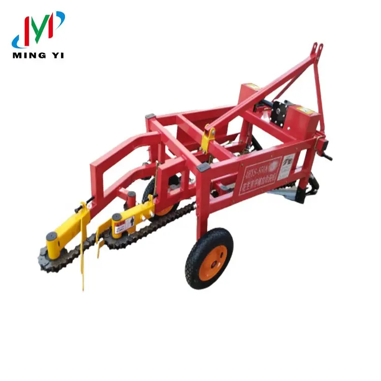 Agricultural 1 row tractor 3 point link peanut harvester peanut harvest tools automatic green and wet peanut harvester
