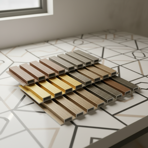 Revêtement mural en WPC imitation bois, directement de l'usine, pour le marché américain, isolation thermique, panneau mural décoratif - Product Image 3