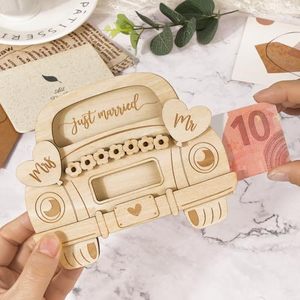 Clips para Billetes con Forma de Auto, Personalizados, Modernos, al por Mayor, Recuerdos de Boda de Madera para Eventos Corporativos y Regalos - Product Image 3