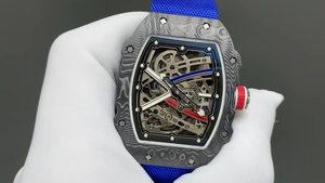 <span class=keywords><strong>Montre</strong></span> en fibre de carbone Daily Leisure - Modèle tendance - <span class=keywords><strong>Montre</strong></span> pour homme - Bracelet en nylon bleu - <span class=keywords><strong>Montre</strong></span> mécanique automatique en <span class=keywords><strong>os</strong></span> - Product Image 3