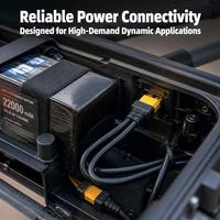 Faisceau de câblage de distribution d'alimentation pour drone XT60, faisceau de câblage de transmission de signal et d'alimentation du moteur de batterie pour système de drone UAV