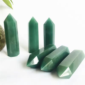 Venta al por mayor: Torre de cristal de aventurina verde pulida de alta calidad, espécimen mineral, colección, varita de cristal curativa - Product Image 6