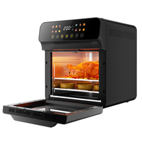 Four électrique tout-en-un OEM grande capacité 10,3 L 1700 W avec friteuse à air intelligente à écran tactile et fenêtre de visualisation