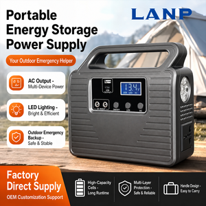 Estación <span class=keywords><strong>de</strong></span> Energía Portátil <span class=keywords><strong>de</strong></span> 200W con <span class=keywords><strong>Onda</strong></span> Sinusoidal Modificada, 128WH, Generador Solar <span class=keywords><strong>de</strong></span> Respaldo (Panel Solar Opcional) para Acampar al Aire Libre y Uso Doméstico - Product Image 1