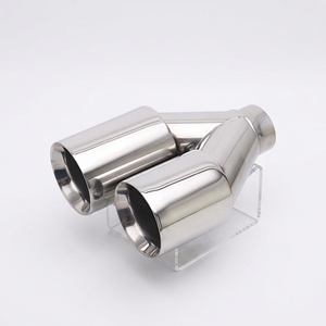 Tubi di Scarico AsiaLink per Auto, in Acciaio Inox Lucidato a Specchio, Spessore 1,2mm, Sostituzione a Forma di Y con Doppia Uscita - Product Image 5