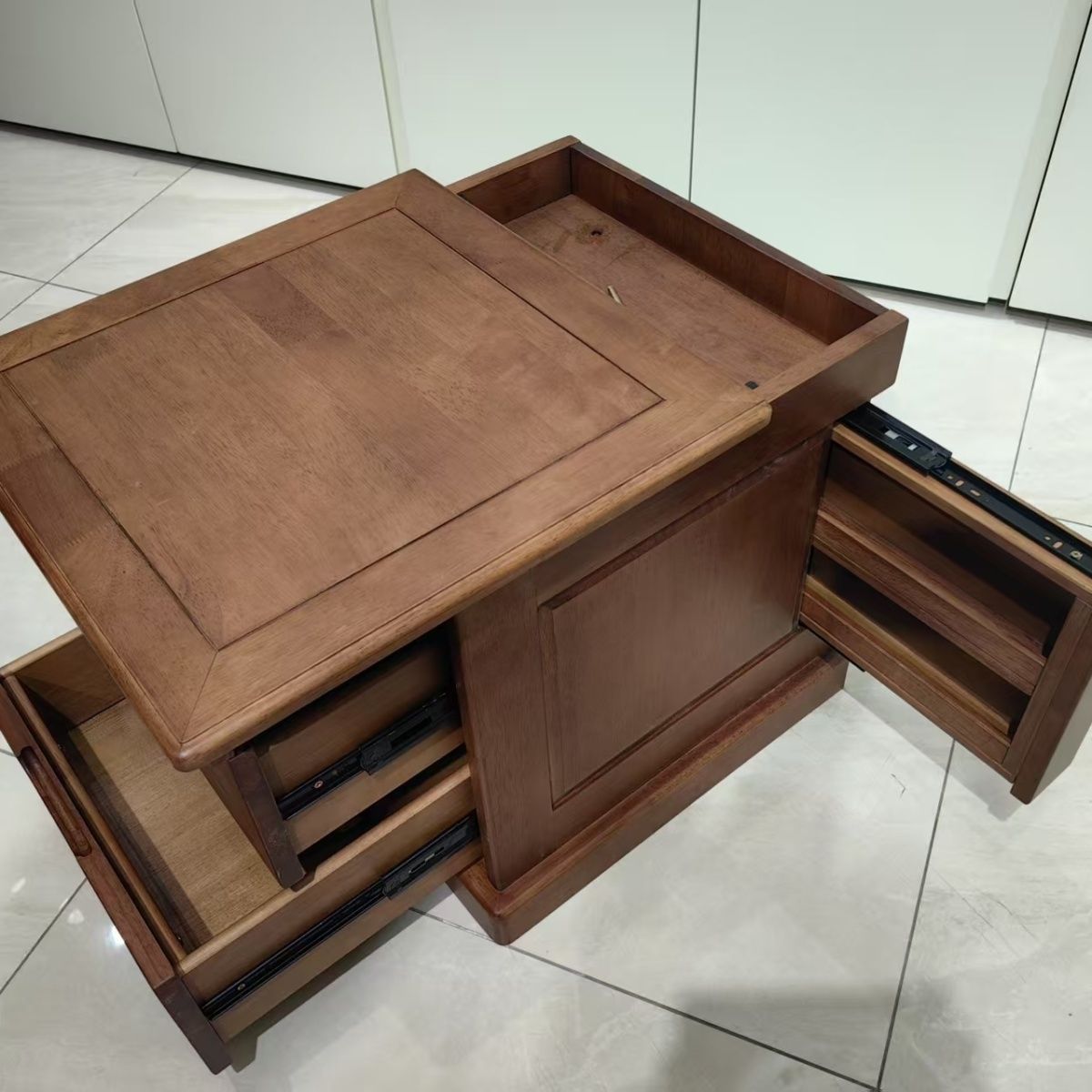 hidden compartment furniture with keycard