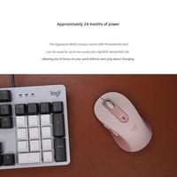 Ratón Inalámbrico M650 con Diseño Ergonómico, USB, para Diestros, Clic Silencioso, Tecnología de Sensor Láser, para PC/Mac/Laptop