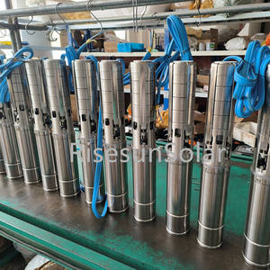 Pompe à Eau Solaire Submersible AC/<span class=keywords><strong>DC</strong></span> Hybride pour Puits Profond de 275 m, Pompe de Forage Haute Pression pour Équipement Solaire - Product Image 6