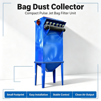 Nouvel unité de filtration à sacs industriel DMC à jet pulsé, compacte, monobloc avec ventilateur pour usine chimique SENOTAY