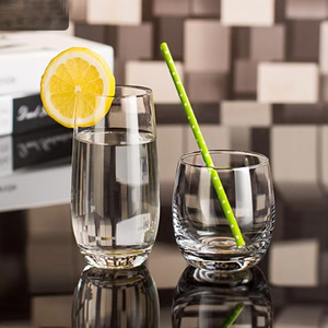 <span class=keywords><strong>Tasse</strong></span> à eau moderne en verre cristal simple, monocouche, transparente, en forme d'œuf, grande capacité, sans couvercle, sans poignée, résistante à la chaleur - Product Image 2