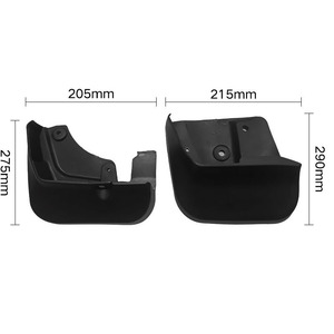 Subaru Forester 2008 2012 phía trước giật gân bảo vệ nhựa bùn Flap mudguard Fender bộ phận cơ thể - Product Image 3