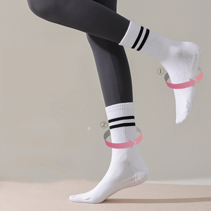 Chuyên Nghiệp Đa Màu Yoga Vớ Non-Slip Phụ Nữ Yoga Vớ Pilates Grip Vớ - Product Image 2