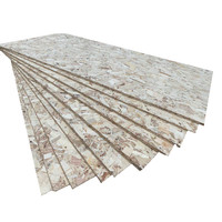 Panneau OSB 3 Jiamujia, peint en vert brillant et noir, 12 mm, imperméable, pour meubles, 1830x2440 mm, fini