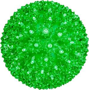 Commerciële Kwaliteit 100-Licht 7.5 \ "Led Starlight Bol Groen Buiten Hangende Kerstbalverlichting Met Ip65 Rating - Product Image 5
