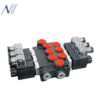 Vanne de commande directionnelle hydraulique à deux voies Haohong P20 P40 P80, débit de 50 L/min, pression maximale de 31,5 MPa, garantie 1 an