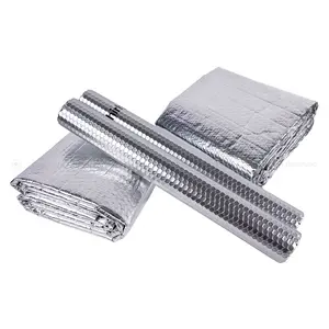 Double-Sided Aluminum Foil Roof Insulation Film Roof Workshop Reflective Aluminum Foil Bubble Sunscreen Film Insulation Material