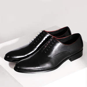 Nuevo producto: Zapatos formales de vestir de cuero genuino de alta gama, personalizados, de caña baja, para hombre, ideales para bodas. - Product Image 4