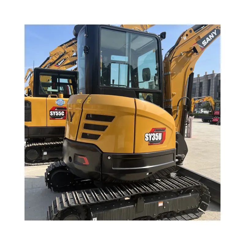 SY35U 3.5TON weight china supplier 100% new machinery production sany 35u mini excavator