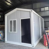 Contenedor de Ensamblaje Rápido, Casa Contenedor Móvil, Impermeable, Aislamiento Térmico, Edificio Temporal para Dormitorios de Construcción