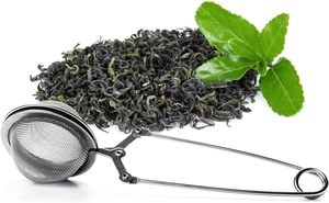 Stainless Steel Wire Clip <b>Tea</b> Ball, Reusable Portable <b>Tea</b> Infus Herbal <b>Tea</b> <b>Infuser</b> - Product Image 6