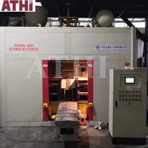 Machine de tir de noyau de boîte chaude de sable enduite de résine de séparation verticale horizontale automatique - Product Image 4