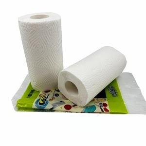 Giấy lau bếp chất lượng cao 2 lớp, nguyên liệu bột gỗ nguyên sinh, bán buôn, dùng một lần, thấm hút tốt - Product Image 3