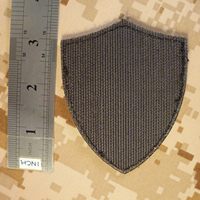 Patch tactique noir en PVC 3D avec croix des Templiers croisés américains, fixation auto-agrippante