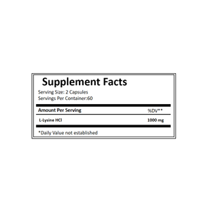L-<span class=keywords><strong>Lysine</strong></span> HCL OEM |   Capsules à 99% de pureté |   Soin des boutons de fièvre et soutien cutané - Product Image 4