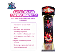 Arcadix Amusement Custom Punch Power Coin Operated Boxautomat Electronic Punching Game Hit Arcade Boxer Machine Street Play