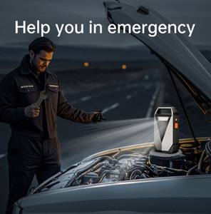 <span class=keywords><strong>D</strong></span>émarreur de voiture avec compresseur <span class=keywords><strong>d</strong></span>'air 12000mAh 1800A Puissance de pointe Banque <span class=keywords><strong>d</strong></span>'alimentation Gonfleur de pneus Pompe à air portable pour moteurs essence diesel 12V - Product Image 3