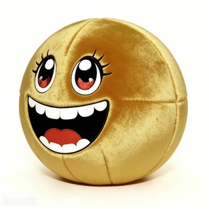 Customized Basketball Stuffed <b>Animal</b>,Cute Basketball Plushie, Cartoon <b>Basket</b>,Golden Basketball Plush Toy,Shiny Basketball Plush - Product Image 4