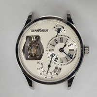 Montre automatique à mouvement mécanique avec tourbillon vertical 3D à axe unique, design original unique, marque du fabricant