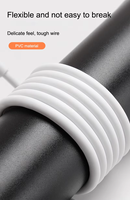 Best kabel Data pengisian daya USB tipe-c, kabel Data pengisian daya Super cepat 6A 66W cocok untuk iPhone SAMSUNG USB-C