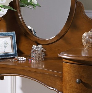 New <strong>Walnut</strong> Stool Bedroom Furniture Dresser Home Furniture Wooden Modern With a <strong>Dressing</strong> <strong>Table</strong> in the <strong>Dressing</strong> Room Panel - Product Image 5