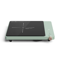 Vente en gros 2000W Cuisinière à induction à brûleur unique avec capteur de verrouillage de sécurité pour enfants Caractéristiques tactiles et temporelles pour Hotpotsh Time