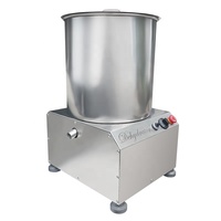 Commerciële roestvrijstalen groentespinner centrifugale voedseldroger voor restaurant voedselverwerking