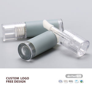 Tube de Rouge à Lèvres Vide de Luxe Personnalisé, Forme Unique, Recyclable en PETG, 5,5 ml, avec Bouchon à Vis - Product Image 1