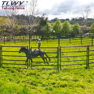 Paneles de caballo de 12 pies de tamaño grande personalizado nuevo panel de caballo barato establos de caballos paneles de ganado - Product Image 2