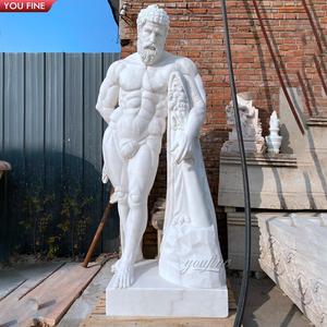 Sculpture célèbre en marbre italien <span class=keywords><strong>de</strong></span> la <span class=keywords><strong>mort</strong></span> d'Adonis avec un sanglier - Product Image 4