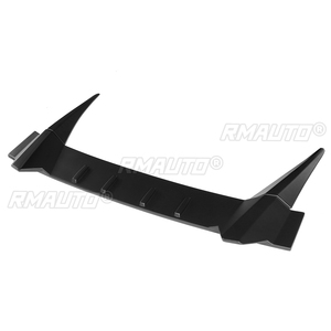 Aileron de coffre arrière de voiture aspect fibre de carbone/noir, extension d'aileron ABS pour Honda Civic 11ème génération 2021-2022 - Product Image 5