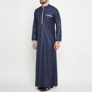 Túnicas Casuales de Poliéster Hechas a Mano de Alta Calidad, Antiarrugas, de Secado Rápido, Ligeras, Transpirables, Largas hasta el Suelo, con Bordado para Hombre - Product Image 4