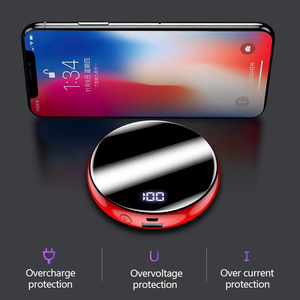 Mini banco de energía redondo, 20000mah, carga Micro USB, pequeño tamaño, gran capacidad, cargador seguro para teléfonos móviles, Banco de energía Digital - Product Image 5