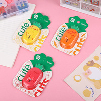 Ju Jia Cartoon Fruit Ontwerp Draagbare Mini Briefpapier Mes Model M 3 Kleuren