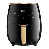 Friteuse à air, Friteuse en verre, Four, Four électrique, Accessoires d'ustensiles de cuisine professionnels, Airfreyer 8 Mini