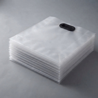 Sac plat laminé PET PE résistant à la graisse avec fermeture thermoscellée pour l'emballage de plats à emporter et de livraison de nourriture pour restaurants