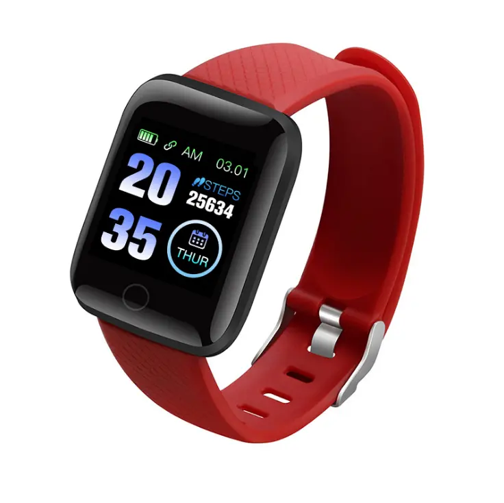 Smartwatch with Camera BT sleep Monitor 116 plus For smartphone Sport Smart watch