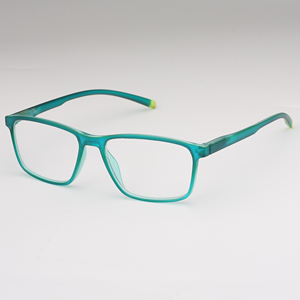 Gafas de lectura rectangulares cómodas de plástico para mujer, personalizadas en varios colores, al por mayor OEM, modelo RP3905 - Product Image 4