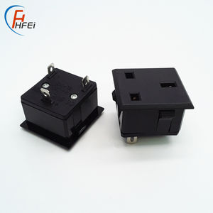 ACパワーインレット3ピン16アンペア女性用ユニバーサル産業用壁3ピンソケットAC電源コンセント - Product Image 3